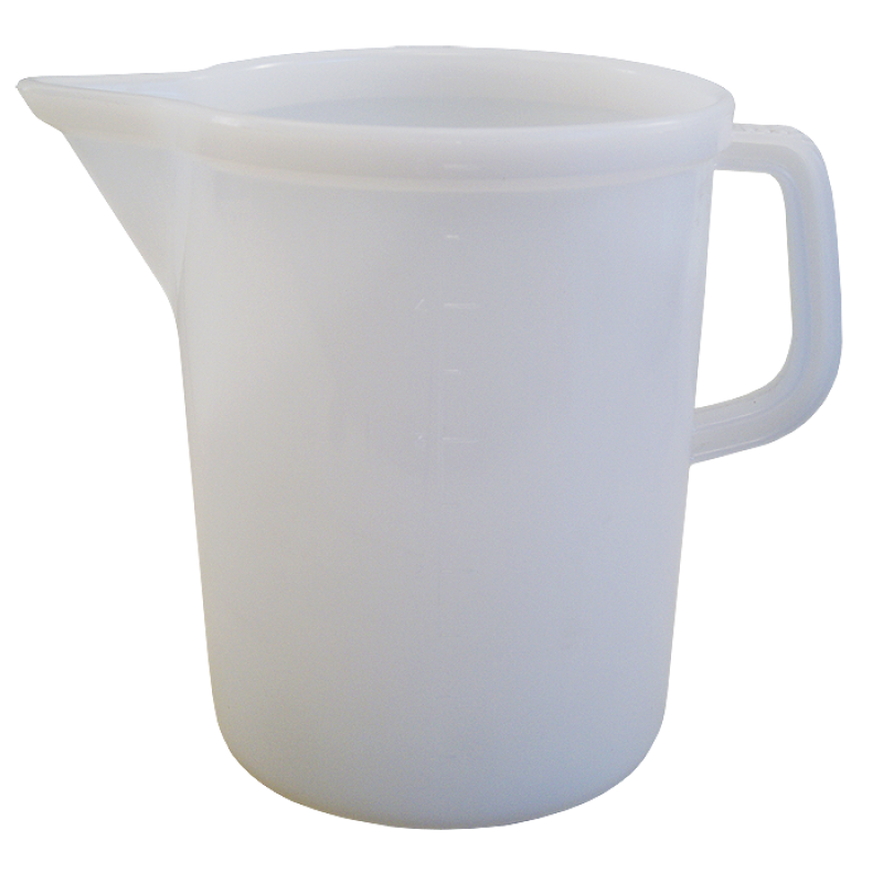 Large Heavy Duty Food Grade Plastic Jug - 5 Litre / 10 Pint - Balliihoo