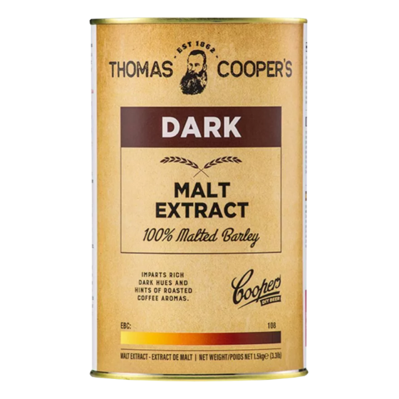 Coopers 1.5Kg Tin Of Liquid Malt Extract (Dark)