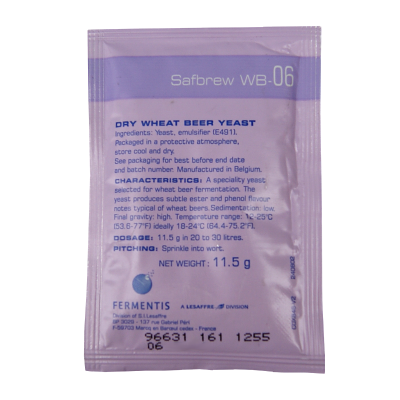 Fermentis Brewing Yeast - SafAle WB-06 - Wheat Beer - 11.5g Sachet