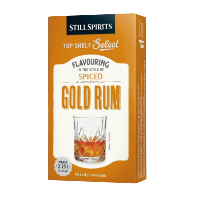 Still Spirits - Top Shelf Select - Spiced Gold Rum - Twin Essence Sachet