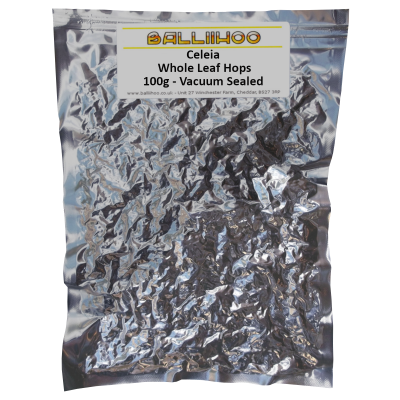 100g Vacuum Foil Packed - Celeia Whole Leaf Hops