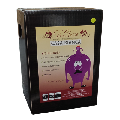 VinClasse Casa Bianca 23 Litre - 7 Day White Wine Kit