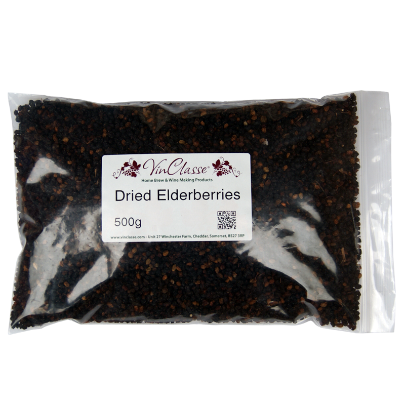 Dried Elderberries 500g Bag Balliihoo