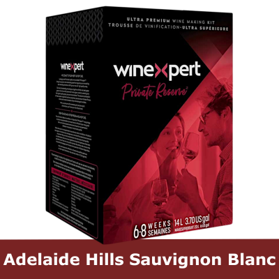 Winexpert Private Reserve - Adelaide Hills Sauvignon Blanc - 30 Bottle White Wine Ingredient Kit