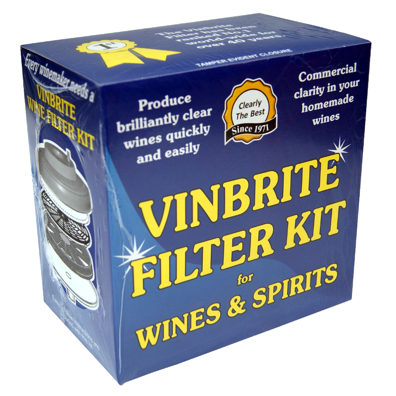 Harris Vinbrite Wine Filter Kit MkIII For Filtering Home Made Wine